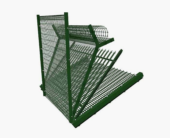 Wire mesh fence collection